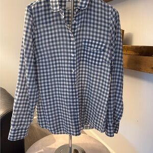 Blue Checkered Men's Shirt